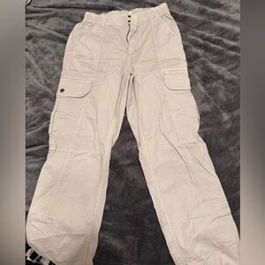 women’s beige/khaki cargos